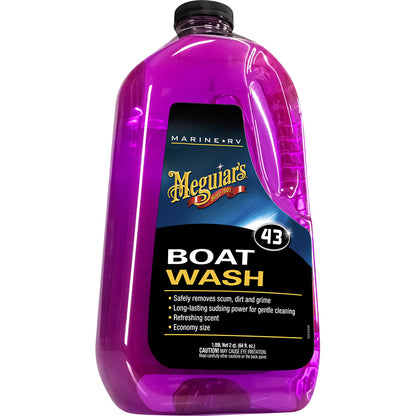 Meguiar's #43 Marine Boat Soap - 64oz [M4364] - BuoyMart.com  Cleaning Meguiar's