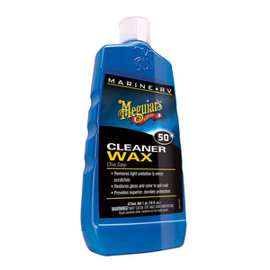 Meguiar's #50 Boat/RV Cleaner Wax - Liquid 16oz [M5016] - BuoyMart.com  Cleaning Meguiar's