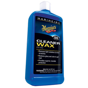 Meguiar's #50 Boat/RV Cleaner Wax - Liquid 32oz [M5032] - BuoyMart.com  Cleaning Meguiar's