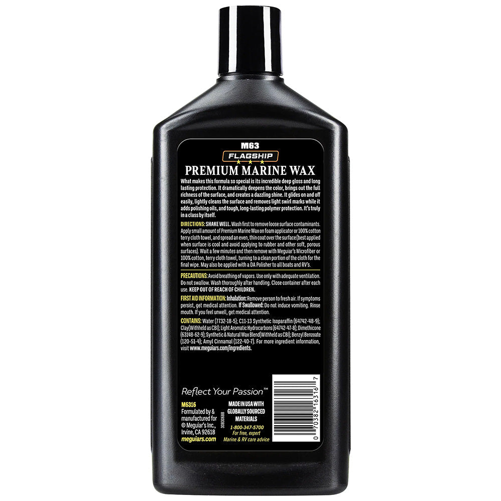 Meguiar's Flagship Premium Marine Wax - 16oz [M6316] Meguiar's