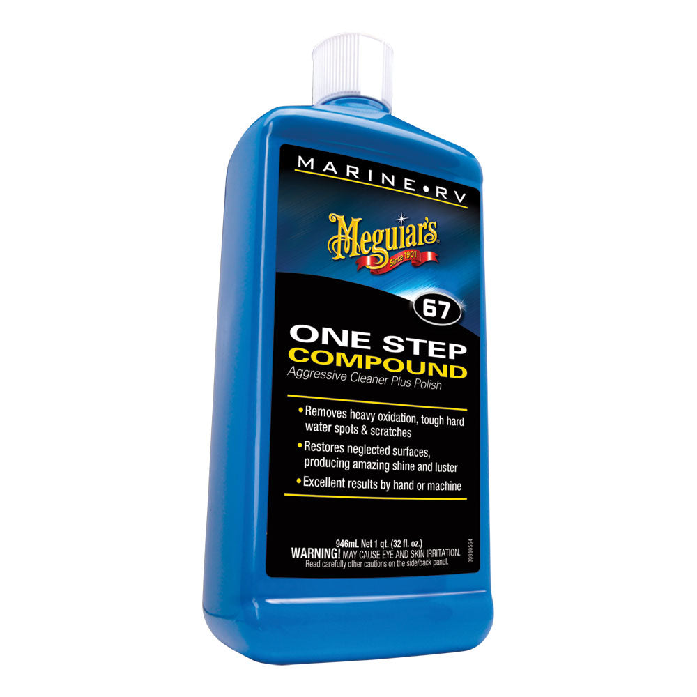Meguiar's #67 One-Step Compound - 32oz [M6732] - BuoyMart.com  Cleaning Meguiar's