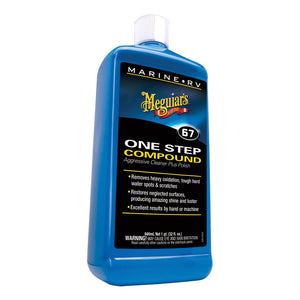 Meguiar's #67 One-Step Compound - 32oz [M6732] - BuoyMart.com  Cleaning Meguiar's
