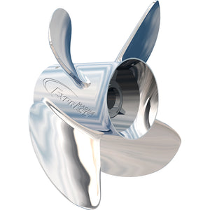 Turning Point Express Mach4 - Right Hand - Stainless Steel Propeller - EX-1417-4 - 4-Blade - 14.5" x 17 Pitch [31501731] - BuoyMart.com  Propeller Turning Point Propellers