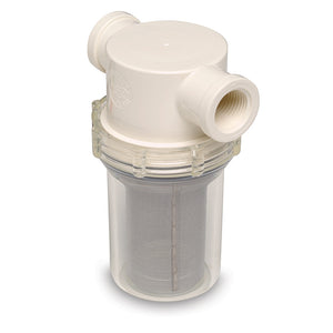 Shurflo by Pentair 1/2" Raw Water Strainer w/Bracket  Fittings - 50 Mesh Screen [253-121-01] - BuoyMart.com  Strainers & Baskets Shurflo by Pentair
