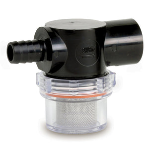 Shurflo by Pentair Twist-On Water Strainer - 1/2" Barb Inlet - Clear Bowl [255-323] - BuoyMart.com  Strainers & Baskets Shurflo by Pentair