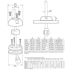 Scanstrut DS6-P Vertical Cable Seal [DS6-P] - BuoyMart.com  Wire Management Scanstrut