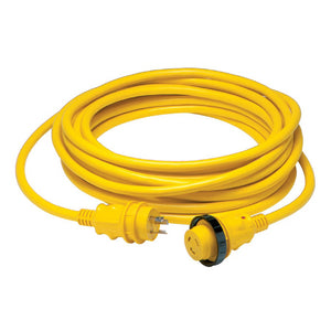 Marinco 30 Amp Power Cord Plus Cordset - 35' - Yellow [35SPP] - BuoyMart.com  Shore Power Marinco