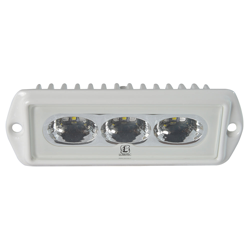 Lumitec CapriLT - LED Flood Light - White Finish - White Non-Dimming [101288] - BuoyMart.com  Flood/Spreader Lights Lumitec
