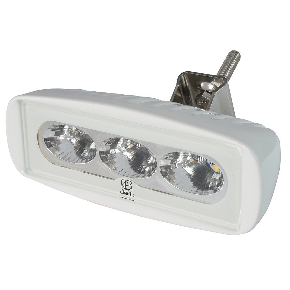 Lumitec CapreraLT - LED Flood Light - White Finish - White Non-Dimming [101292] - BuoyMart.com  Flood/Spreader Lights Lumitec
