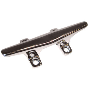 Whitecap Hollow Base 6" Chrome Plated Zamac Cleat - Freshwater Use Only [S-1445C] - BuoyMart.com  Cleats Whitecap