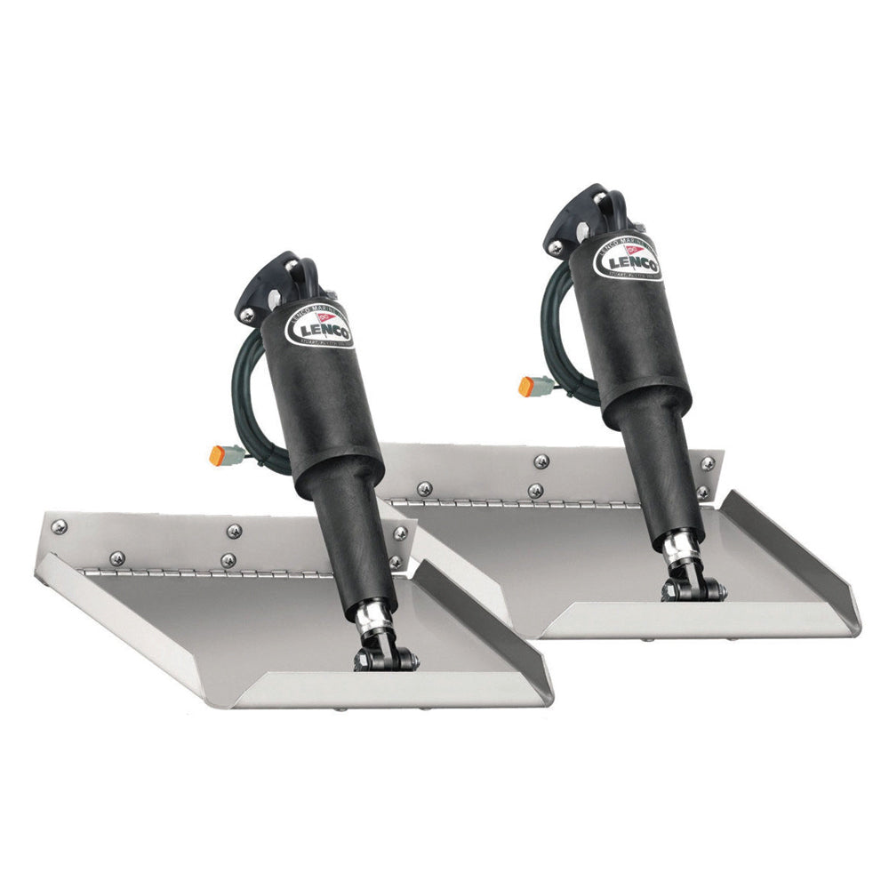 Lenco 9" x 12" Edge Mount Trim Tab Kit w/o Switch [15014-101] - BuoyMart.com  Trim Tabs Lenco Marine