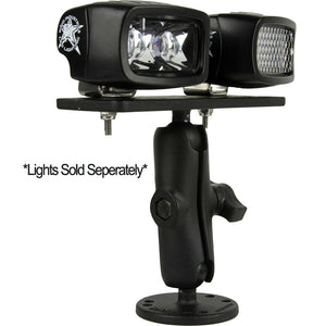 RIGID Industries RAM Bolt Down 3.7" Arm - 6.25" x 2" Plate [40075] RIGID Industries