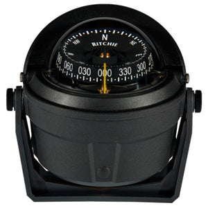 Ritchie B-81-WM Voyager Bracket Mount Compass - Wheelmark Approved f/Lifeboat & Rescue Boat Use [B-81-WM] - BuoyMart.com  Compasses Ritchie