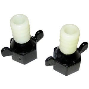 Shurflo by Pentair Straight Fitting Wingnut Swivel - 1/2"-14NPT(F) x 5/8"Barb [94-181-02] - BuoyMart.com  Accessories Shurflo by Pentair