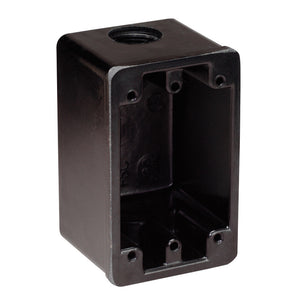 Marinco FS Box Black f/15A, 20A, 30A Receptacles [6080] - BuoyMart.com  Shore Power Marinco
