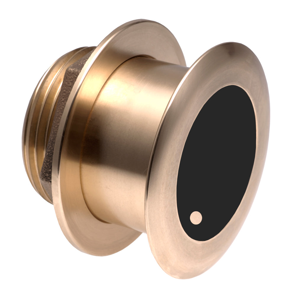 Garmin Bronze Thru-hull Wide Beam Transducer w/Depth & Temp - 12 Degree tilt, 8-pin - Airmar B175HW [010-12181-21] - BuoyMart.com  Transducers Garmin