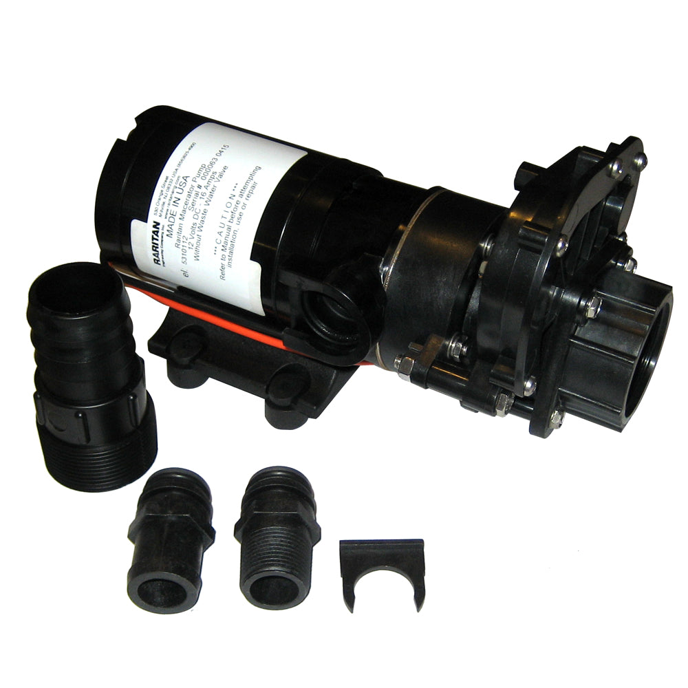Raritan Macerator Pump - 12v w/Waste Valve [5310112] - BuoyMart.com  Marine Sanitation Raritan