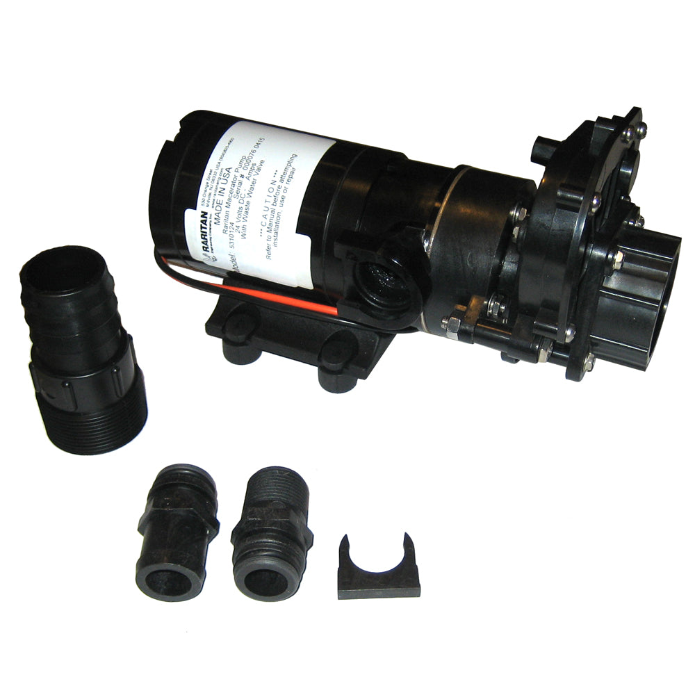 Raritan Macerator Pump - 24v w/Waste Valve [5310124] - BuoyMart.com  Marine Sanitation Raritan