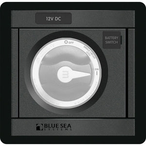 Blue Sea 1139 DC M-Series Black Panel Square [1139] - BuoyMart.com  Electrical Panels Blue Sea Systems
