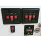 Blue Sea 1147 Remote Control Panel w/(2)2145 & (1)2146 Remote Control Contura Switch [1147] - BuoyMart.com  Battery Management Blue Sea Systems