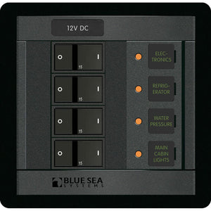 Blue Sea 1216 12V DC 4 Position [1216] - BuoyMart.com  Electrical Panels Blue Sea Systems