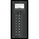 Blue Sea 1463 8 Position Switch CLB + Meter Vertical [1463] - BuoyMart.com  Electrical Panels Blue Sea Systems