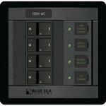 Blue Sea 1210 120V AC 4 Position [1210] - BuoyMart.com  Electrical Panels Blue Sea Systems