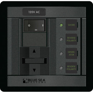 Blue Sea 1208 120V AC 2 Sources - 30A [1208] - BuoyMart.com  Electrical Panels Blue Sea Systems