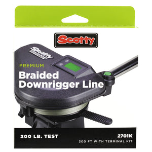 Scotty Premium Power Braid Downrigger Line - 400ft of 200lb Test [2702K] - BuoyMart.com  Downrigger Accessories Scotty