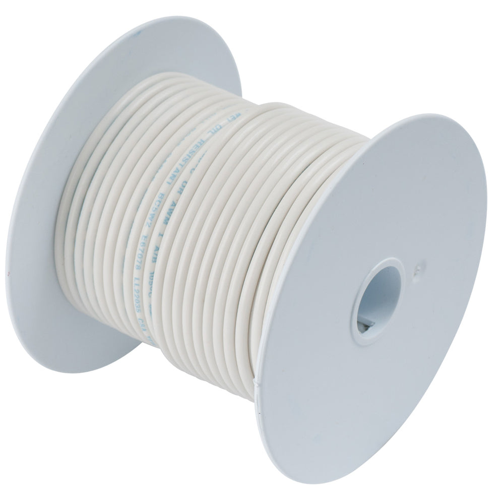 Ancor White 10 AWG Tinned Copper Wire - 100' [108910] - BuoyMart.com  Wire Ancor