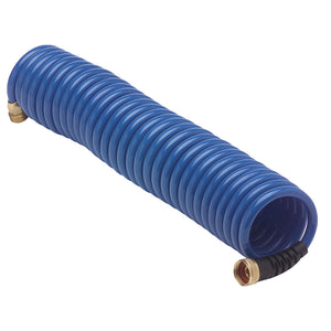 HoseCoil Blue Hose w/Flex Relief - 25' [HS2500HP] - BuoyMart.com  Cleaning HoseCoil