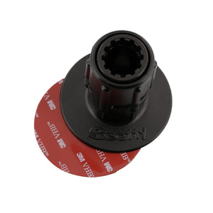 Scotty 448 Stick-On Mount w/Gear-Head Adapter - 3" Pad [0448-BK] - BuoyMart.com  Accessories Scotty