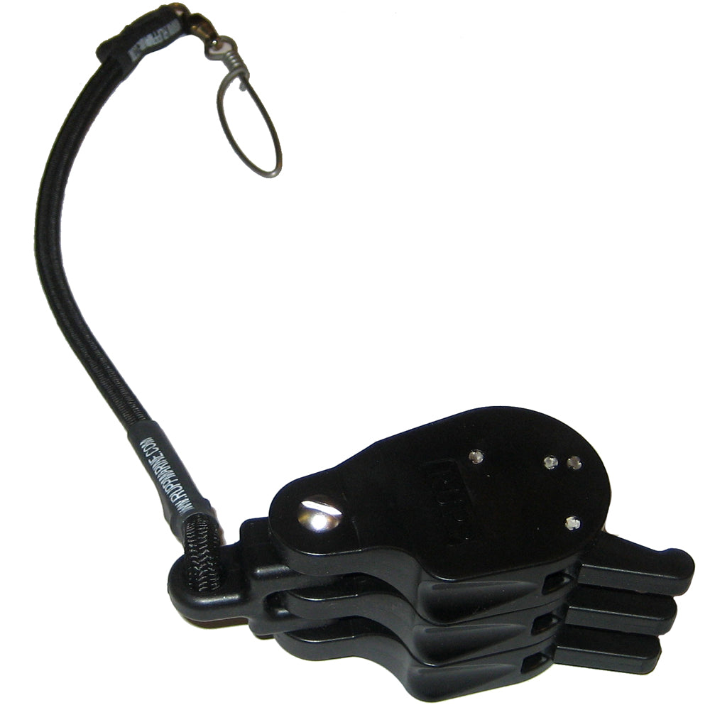 Rupp Triple Lok-Up Halyard Line Lock w/Bungee [CA-0157-3] - BuoyMart.com  Outrigger Accessories Rupp Marine
