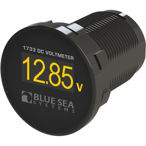 Blue Sea 1733 Mini OLED DC Voltmeter [1733] - BuoyMart.com  Meters & Monitoring Blue Sea Systems
