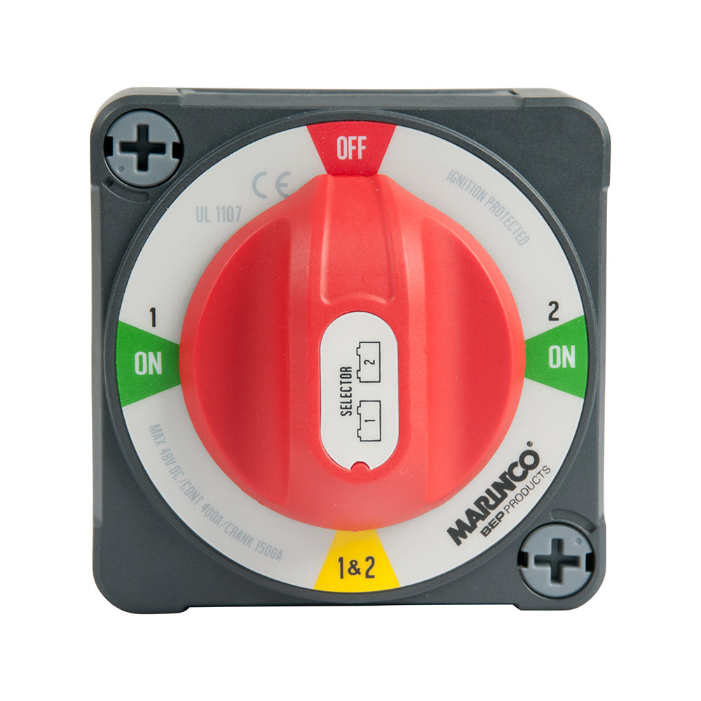 BEP Pro Installer 400A EZ-Mount Battery Selector Switch (1-2-Both-Off) [771-S-EZ] - BuoyMart.com  Battery Management BEP Marine