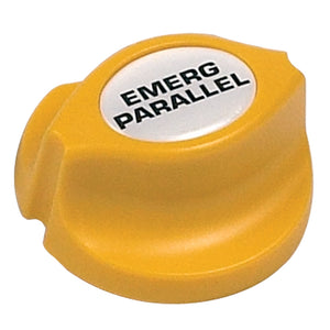 BEP Emergency Parallel Battery Knob - Yellow - Easy Fit [701-KEY-EP] - BuoyMart.com  Accessories BEP Marine