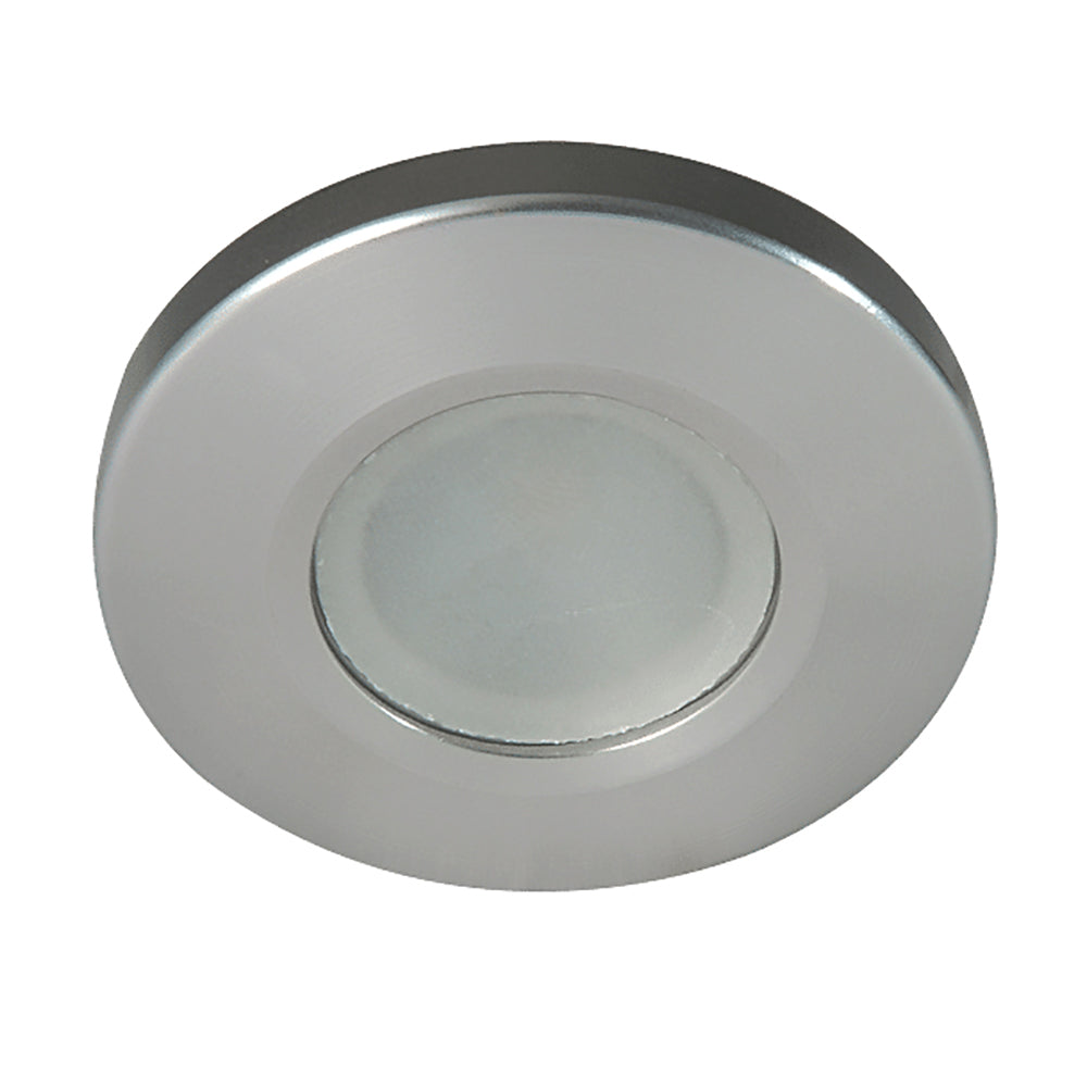 Lumitec Orbit Spectrum Flush Mount Down Light - Brushed Housing - White Dimming  Red/Blue Non-Dimming [112507] Lumitec