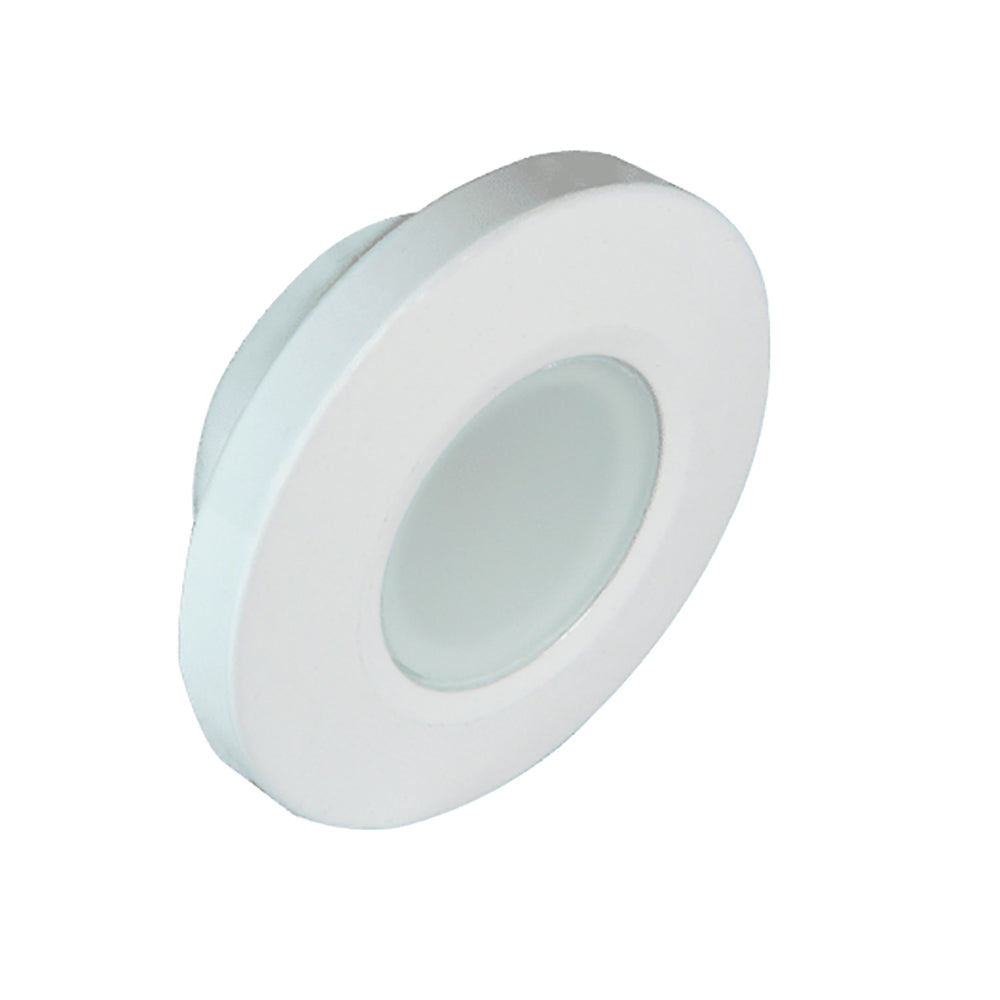 Lumitec Orbit Flush Mount Down Light Spectrum RGBW - White Housing [112527] - BuoyMart.com  Dome/Down Lights Lumitec