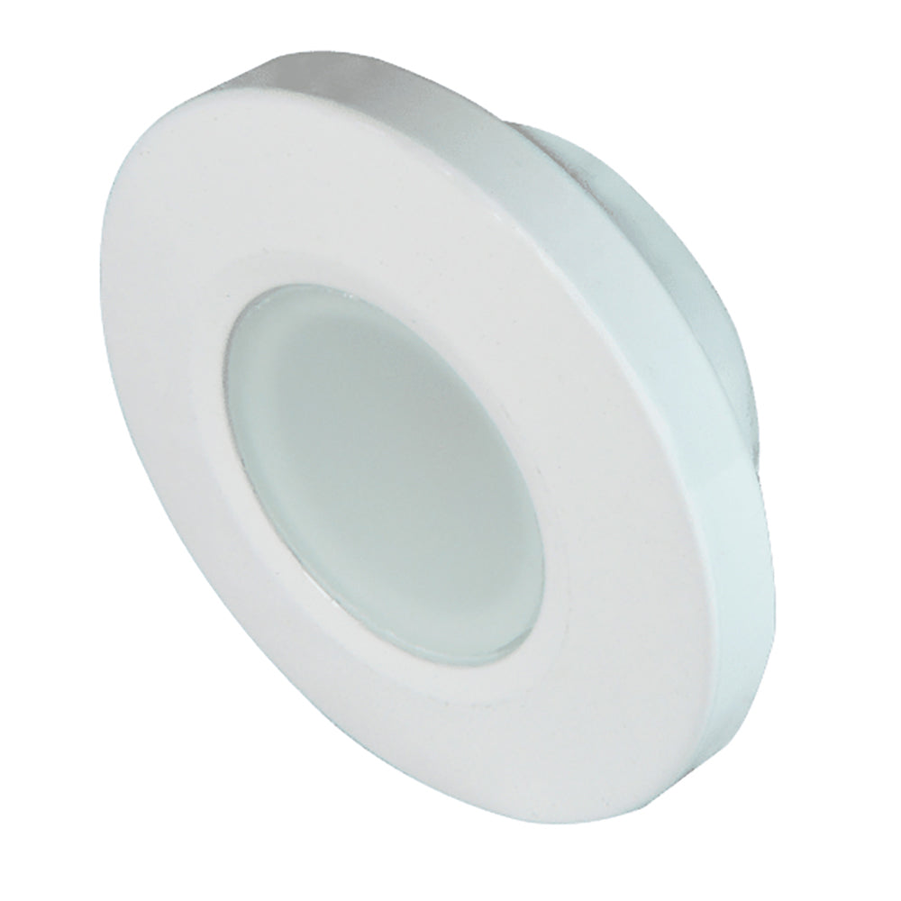 Lumitec Orbit Flush Mount Down Light Spectrum RGBW - White Housing [112527] - BuoyMart.com  Dome/Down Lights Lumitec