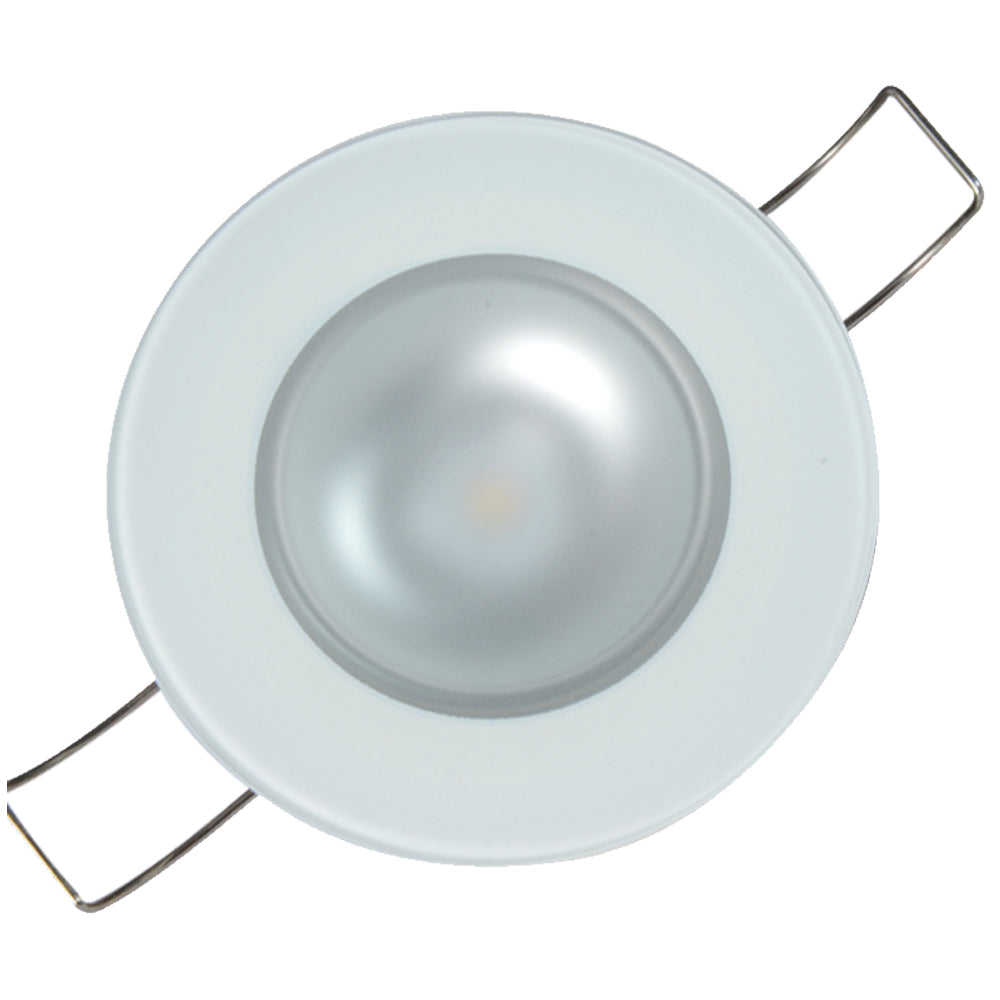 Lumitec Mirage Flush Mount Down Light Spectrum RGBW - Glass Bezel [113197] - BuoyMart.com  Dome/Down Lights Lumitec