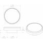 Lumitec Halo Flush Mount Down Light Spectrum RGBW - Brushed Housing [112807] - BuoyMart.com  Dome/Down Lights Lumitec