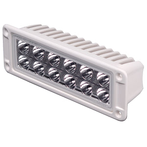 Lumitec Maxillumeh60 - Flush Mount Flood Light - White Housing - White Dimming [101336] - BuoyMart.com  Flood/Spreader Lights Lumitec