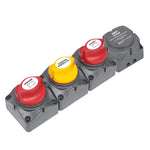 BEP Horizontal Battery Distribution Cluster f/Single Engine w/Two       Battery Banks [716-H-140A-DVSR] - BuoyMart.com  Battery Management BEP Marine