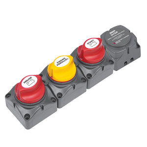 BEP Horizontal Battery Distribution Cluster f/Single Engine w/Two       Battery Banks [716-H-140A-DVSR] - BuoyMart.com  Battery Management BEP Marine