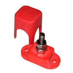BEP Pro Installer Single Insulated Distribution Stud - 1/4" - Positive [IS-6MM-1R/DSP] - BuoyMart.com  Busbars, Connectors & Insulators BEP Marine