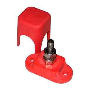 BEP Pro Installer Single Insulated Distribution Stud - 1/4" - Positive [IS-6MM-1R/DSP] - BuoyMart.com  Busbars, Connectors & Insulators BEP Marine