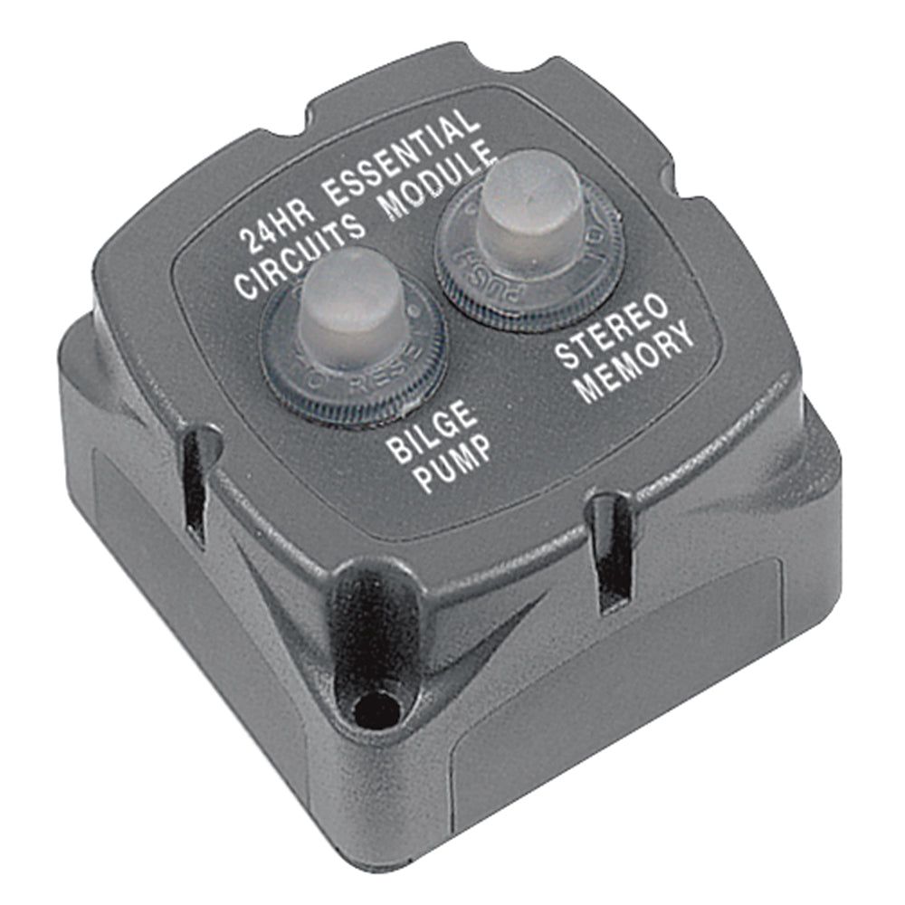 BEP 24-Hour Essential Circuits Module - 2 x 10A [706-2W] - BuoyMart.com  Circuit Breakers BEP Marine