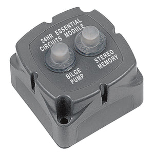 BEP 24-Hour Essential Circuits Module - 2 x 10A [706-2W] - BuoyMart.com  Circuit Breakers BEP Marine