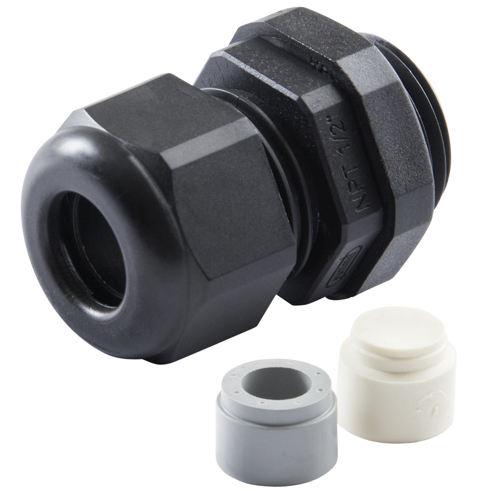 Ancor Marine Grade Electrical Wire Seal - Round Cable, 10 to 2-AWG, 1/2" NPT [765000] - BuoyMart.com  Wire Management Ancor