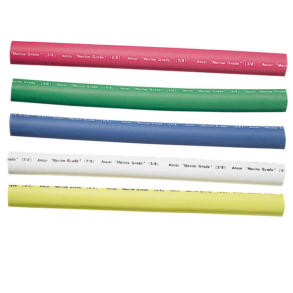 Ancor Adhesive Lined Heat Shrink Tubing - 5-Pack, 6", 12 to 8 AWG, Assorted Colors [304506] - BuoyMart.com  Wire Management Ancor